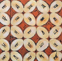 Acrylgemälde von Gaby Neth